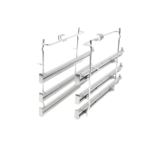 Telescopic rails 3 levels