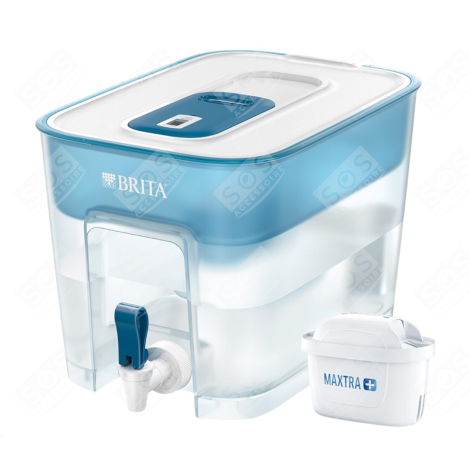 FLOW WATER FILTER DISPENSER + 1 MAXTRA+ FILTER KETTLE, WATER FILTER JUG - 1051126, 1039259
