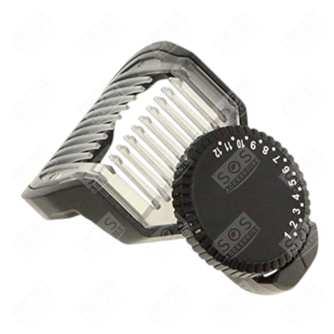 CUTTING GUIDE 0.5 TO 12MM WITH ADJUSTABLE WHEEL ELECTRIC SHAVER - 35808610