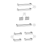 Door shelf (reference 255)