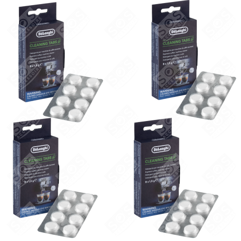 SET OF 4 CLEANING TABLETS COFFEE MAKER, ESPRESSO - AS00002139