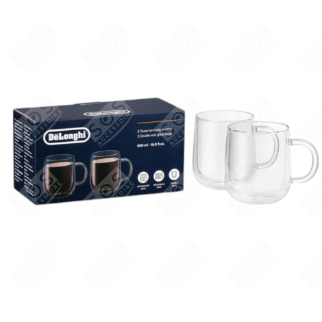 DOUBLE-WALLED GLASS MUGS COFFEE MAKER, ESPRESSO - AS00006566