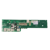 Electronic card, display module