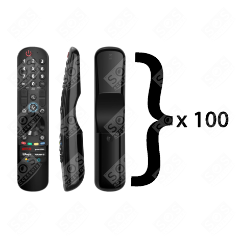 SET OF 100 ORIGINAL REMOTES MR21GA TELEVISIONS / TVS - AKB76036201