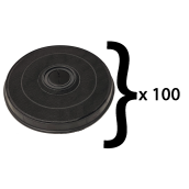 Lot de 100 filtres  charbon type E233 FAC519 EFF57  231X28 mm