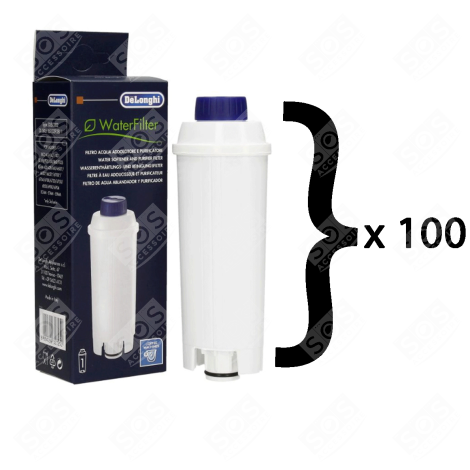 PACK OF 100 ORIGINAL ECAM WATER SOFTENER FILTERS COFFEE MAKER, ESPRESSO - 5513292811