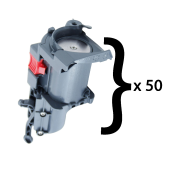 Set of 50 flow groups (ECAM diffuser)