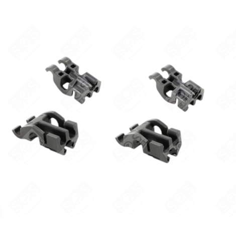 SET OF 4 LOWER BASKET BEARINGS DISHWASHER - 481010600198, 481253578098