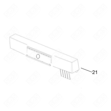 DASHBOARD (REFERENCE 21) DISHWASHER - 41049426