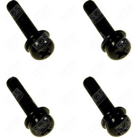 SET OF 4 SCREWS TELEVISIONS / TVS - FAB30016615, FAB30016612