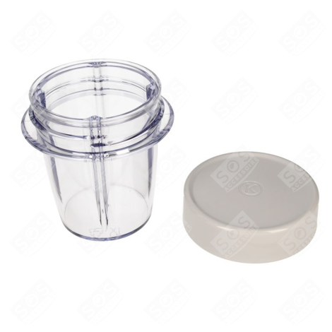 LIGHT GREY BOWL WITH LID BLENDER - KW714807