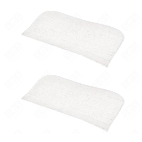 PACK OF 2 MICROFIBER CLOTHS STEAM CLEANER - PAEU0300