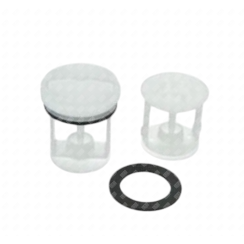 Drain pump plug/filter