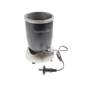 Dark grey blender body with motor