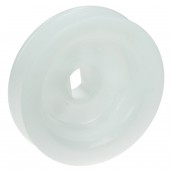 Yellow tumble dryer valve pulley