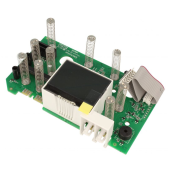 Electronic card, display module