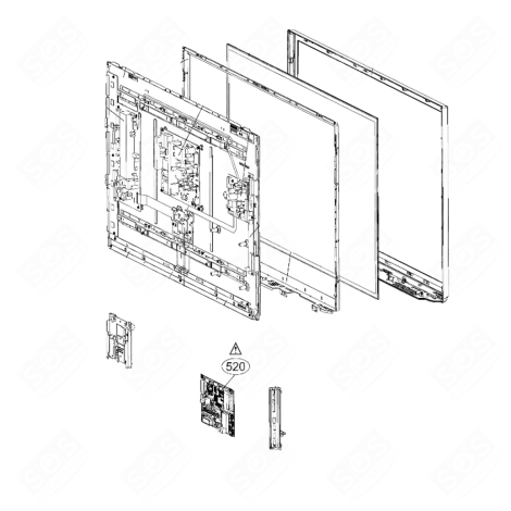 MOTHERBOARD TELEVISIONS / TVS - EBT62099202