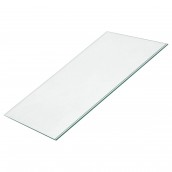 Glass vegetable drawer lid trim (without blue trim) (original)