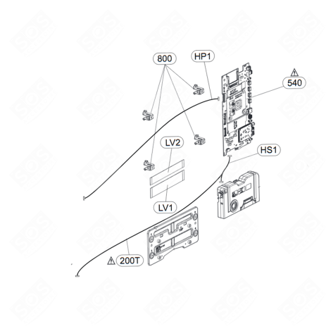 CONNECTOR (MARK HS1) TELEVISIONS / TVS - EAD65705220