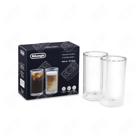 SET OF 2 COFFEE GLASSES 33 CL COFFEE MAKER, ESPRESSO - AS00004179