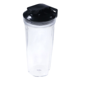 710 ml bottle with lid