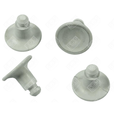 SET OF 4 RUBBER FEET FOOD PROCESSOR - KW714312