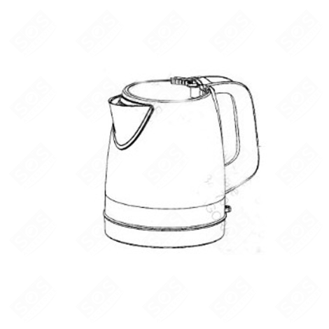 BARE KETTLE KETTLE, WATER FILTER JUG - SS-202307, SS202307
