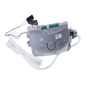 Front casing with card