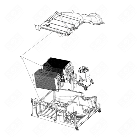 HEAT PUMP BASE TUMBLE DRYER - C00849711