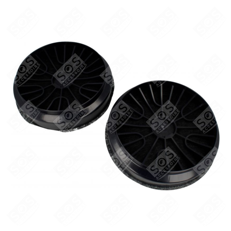 LOT OF 2 ORIGINAL CARBON FILTERS EXTRACTOR HOOD - 00743169, 00796390