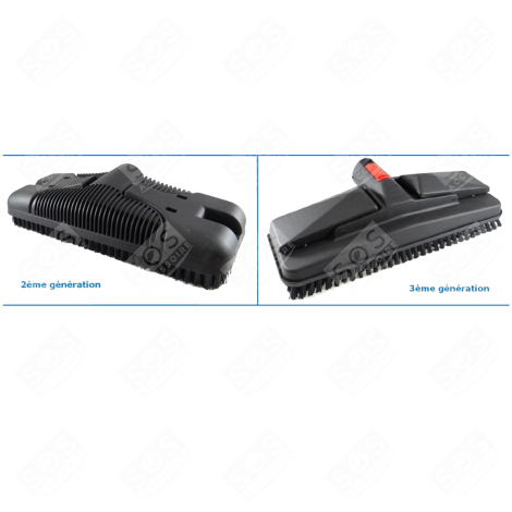 RECTANGULAR BRUSH STEAM CLEANER - MGK07