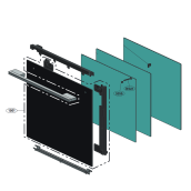 Outer Door Glass (reference 1501)