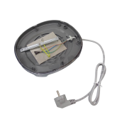 Base with power cable