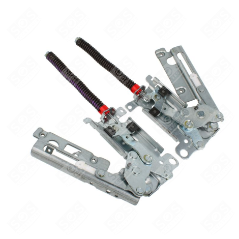 SET OF HINGES DISHWASHER - 4055846382, 4055473625