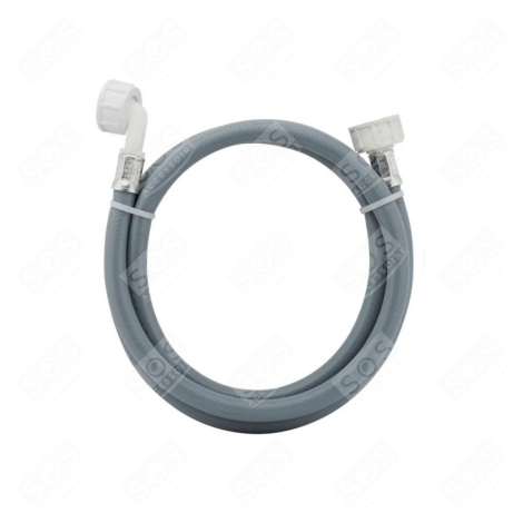 UNIVERSAL WATER INLET HOSE WITH 20/27 SEALS AND STRAIGHT X ELBOW CONNECTORS (L2500MM 3/4 F X 3/4 C WASHING MACHINES - 3664162064507