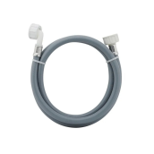 Universal Water Inlet Hose with 20/27 Seals and Straight x Elbow Connectors (L2500mm 3/4 F x 3/4 C