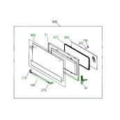 Complete door (marker 900)