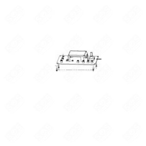 CONTROL BOARD FOOD PROCESSOR - 500593221