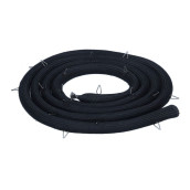 Pyrolysis braided seal