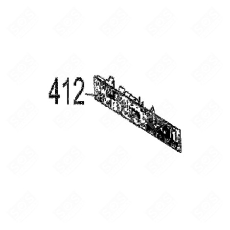 ELECTRONIC BOARD, POWER AND DISPLAY MODULE WASHING MACHINES - 22072445