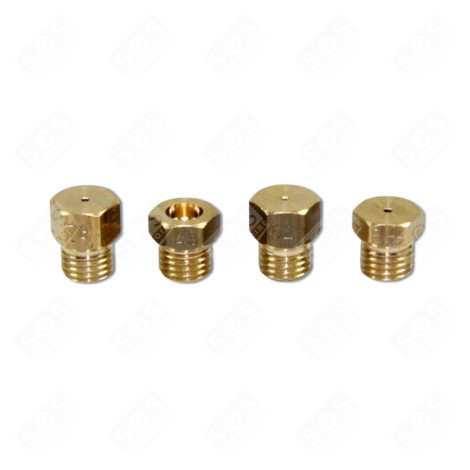 KIT INJECTEURS BUTANE ELECTRIC / GAS HOBS - AS6019400