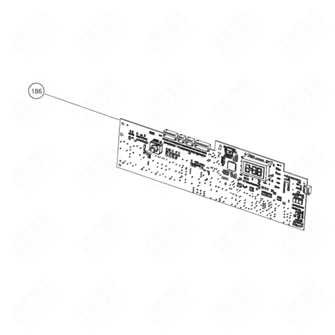POWER MODULE (MARK 186) TUMBLE DRYER - 2975774201