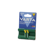 Set of 2 rechargeable NIMH AAA LR03 batteries - 1000mAh