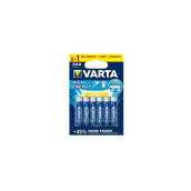Pack of 6 AAA LR03 alkaline batteries