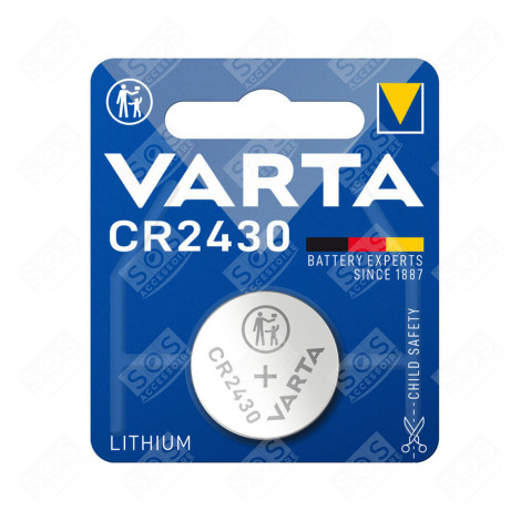 BUTTON CELL CR2430 3V ACCESSORIES AND MAINTENANCE  - 6430101401