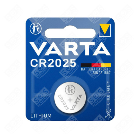 BUTTON CELL CR2025 3V ACCESSORIES AND MAINTENANCE  - 6025101401