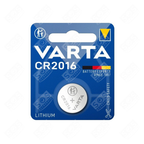 PILE BOUTON CR2016 3V ACCESSORIES AND MAINTENANCE  - 6016101401