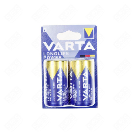 SET OF 2 ALKALINE BATTERIES D LR20 ACCESSORIES AND MAINTENANCE  - 4920121412