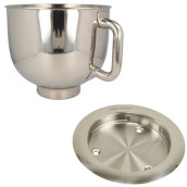 Stainless steel bowl 4 tabs with bowl support
