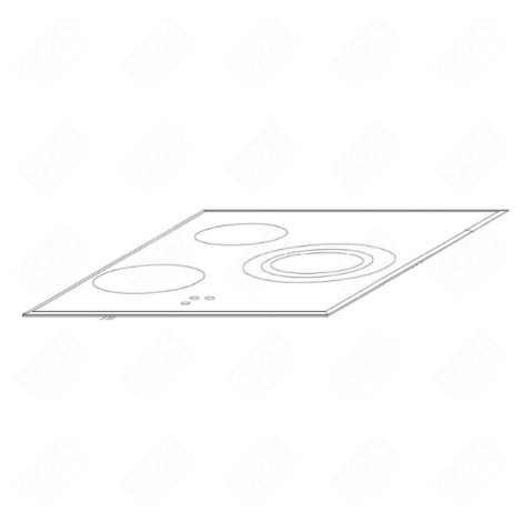 GLASS-CERAMIC TOP ELECTRIC / GAS HOBS - 42822720